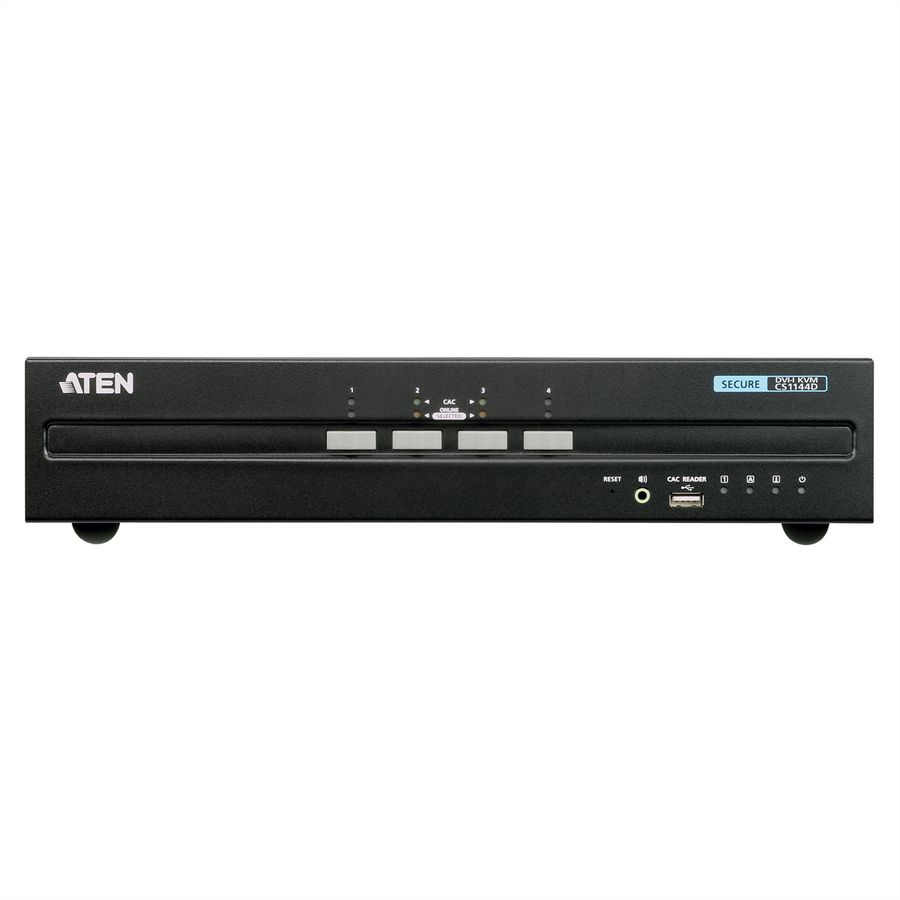 ATEN CS1144D 4-Port USB DVI Dual Display Secure KVM Switch