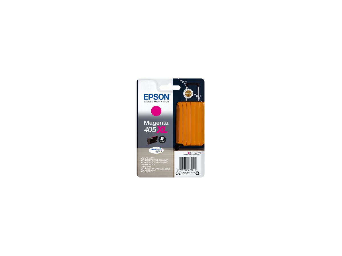 Epson 405XL DURABrite Ultra Ink Original Magenta 1 Stück(e)