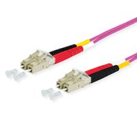 METZ CONNECT OpDAT Patchkabel LC-D/LC-D OM4, 1 m