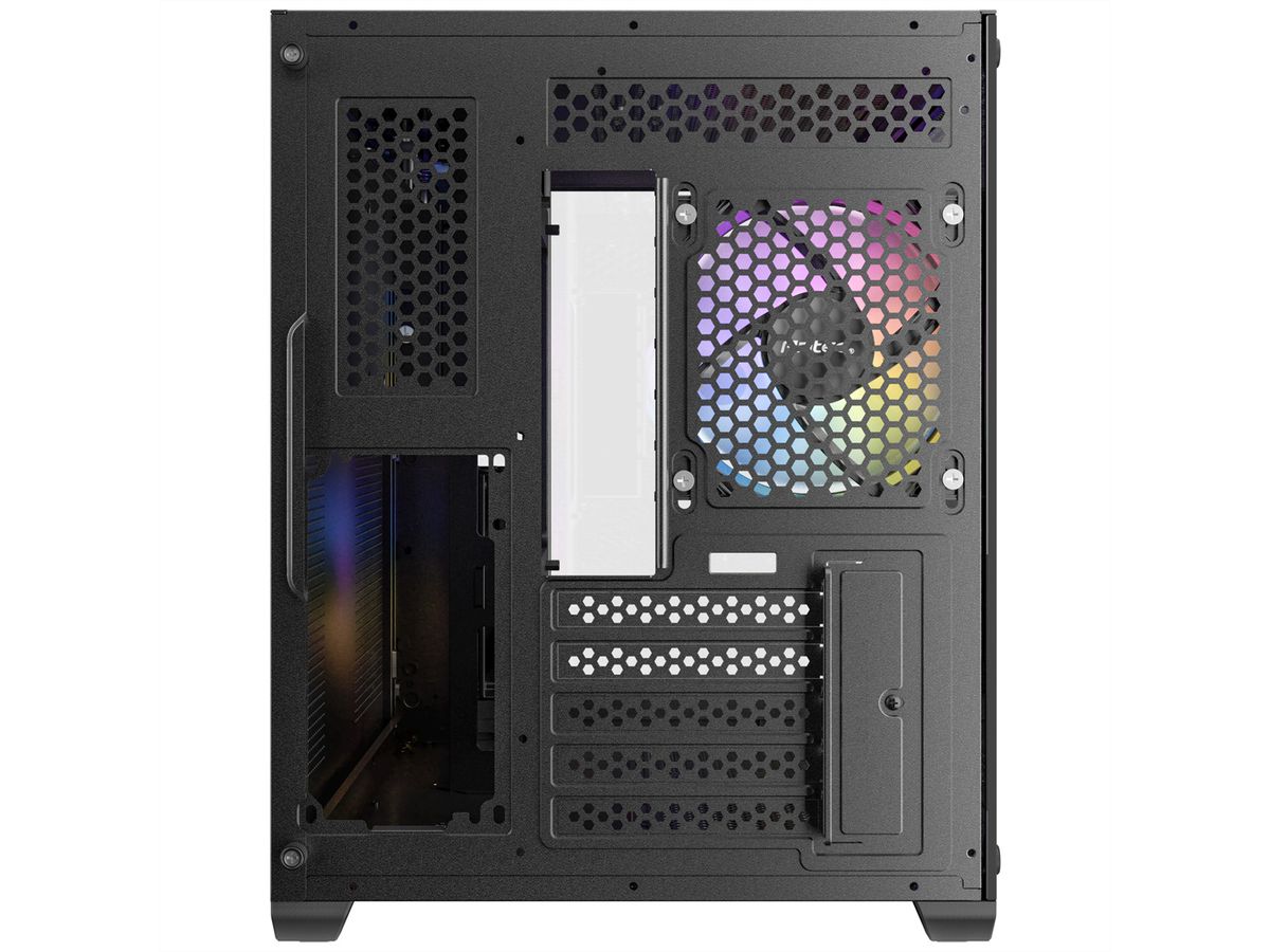 ANTEC CX600M ARGB B Micro-ATX Tower Gaming PC Gehäuse, schwarz