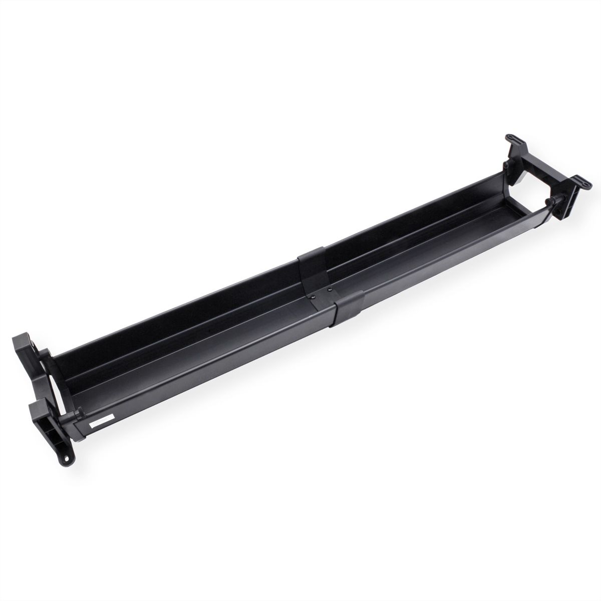 ROLINE Easy2Open Kabelkanal, Untertischmontage, schwarz, 85,8 cm