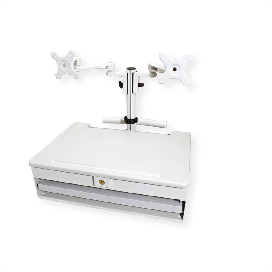 ROLINE Mobile PC-/LCD-Arbeitsstation, höhenverstellbar, bis 26 kg