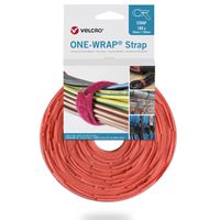 VELCRO® One Wrap® Strap 20mm x 230mm, 100 Stück, orange