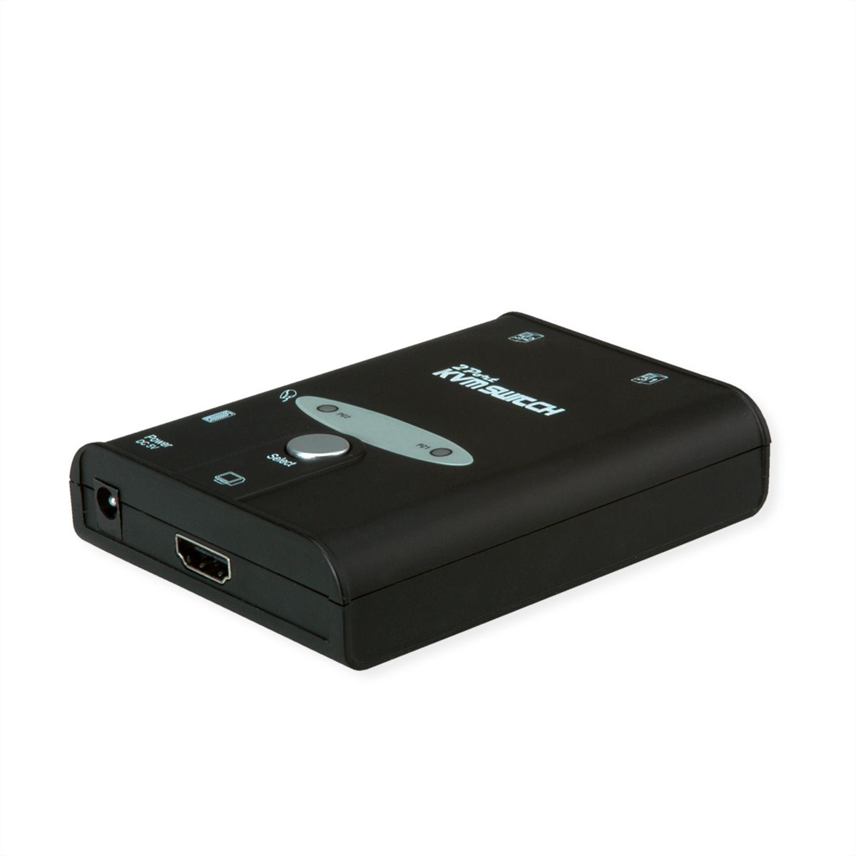 VALUE KVM Switch "Star", 1U - 2 PCs, HDMI, USB