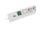 BACHMANN 19" PDU PVC 6xCEE7/3 Schalter