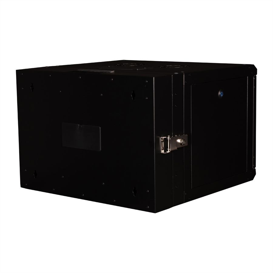 ROLINE 19-Zoll Wandgehäuse Pro 7 HE, 600x600 BxT zweiteilig schwenkbar schwarz