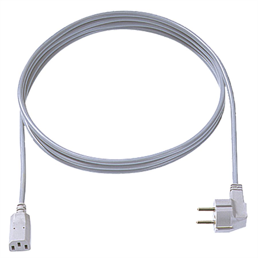 BACHMANN Zuleitung H05VV-F 3G0,75mm² grau, 2,0m, Typ 30/35 / C13