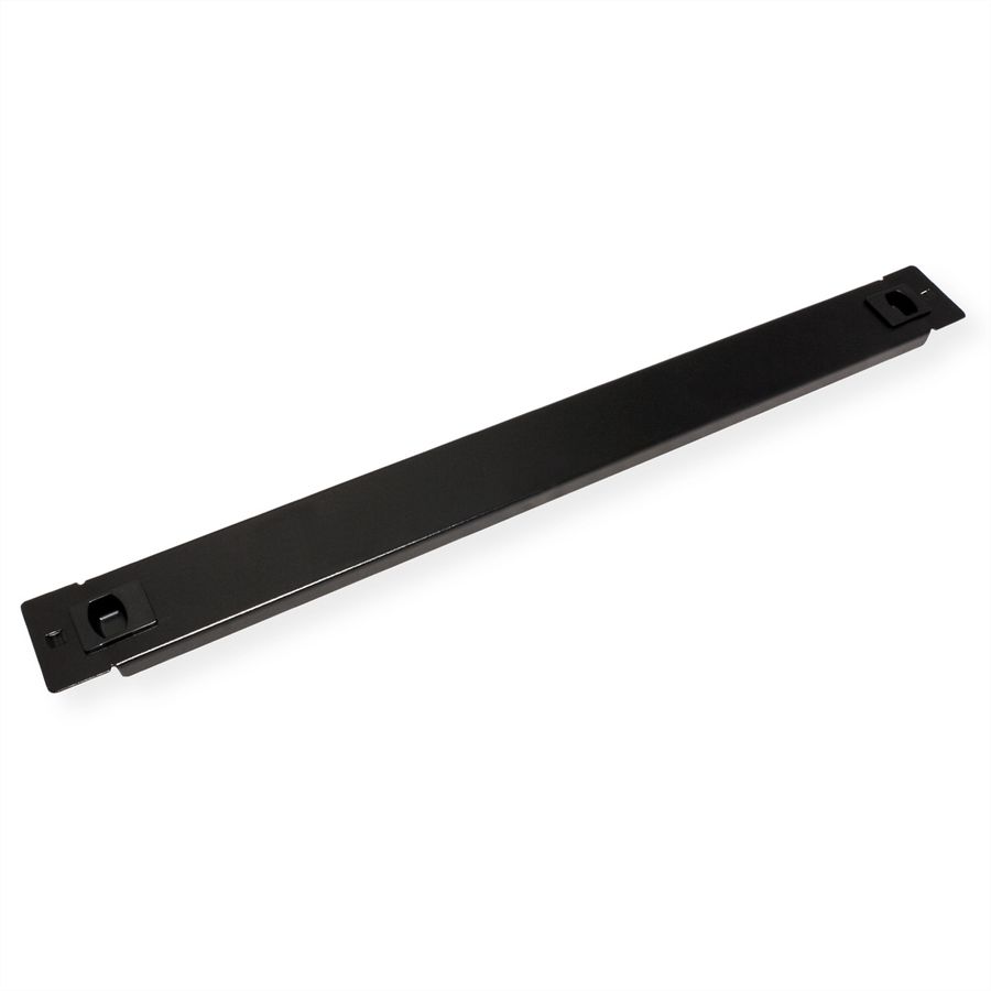 ROLINE 19-Zoll-Blindplatte Snap-in, 1 HE, schwarz