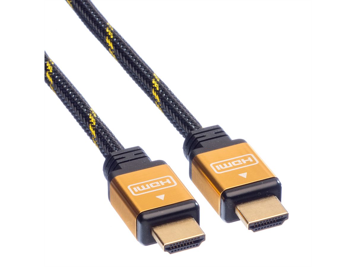 ROLINE GOLD HDMI High Speed Kabel, ST-ST, 3 m
