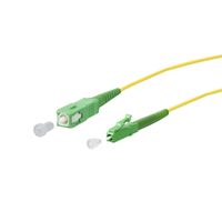 METZ CONNECT OpDAT Patchkabel, SC-S APC/LC-S APC OS2, 1 m