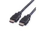 VALUE HDMI High Speed Kabel mit Ethernet, schwarz, 2 m