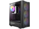 ANTEC VX-310 ARGB ATX, Micro-ATX , ITX Mid Tower Gaming PC Gehäuse, schwarz