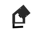 BACHMANN DESK2 ALU BLACK 2xSchutzkt.USB, USB Charger 22W A&C 1xABD 0,2m GST18
