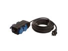 BACHMANN Verteilersteckdose 4x CEE7/3 10m, IP44