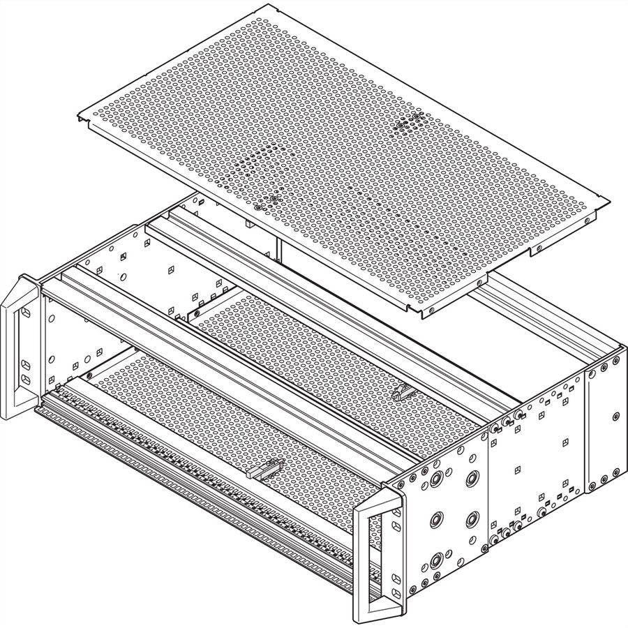SCHROFF ABDECKBL.R 84TE 295T280(2ST)