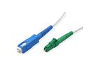 METZ CONNECT OpDAT Patchkabel, SC-S/LC-S APC OS2, 15 m