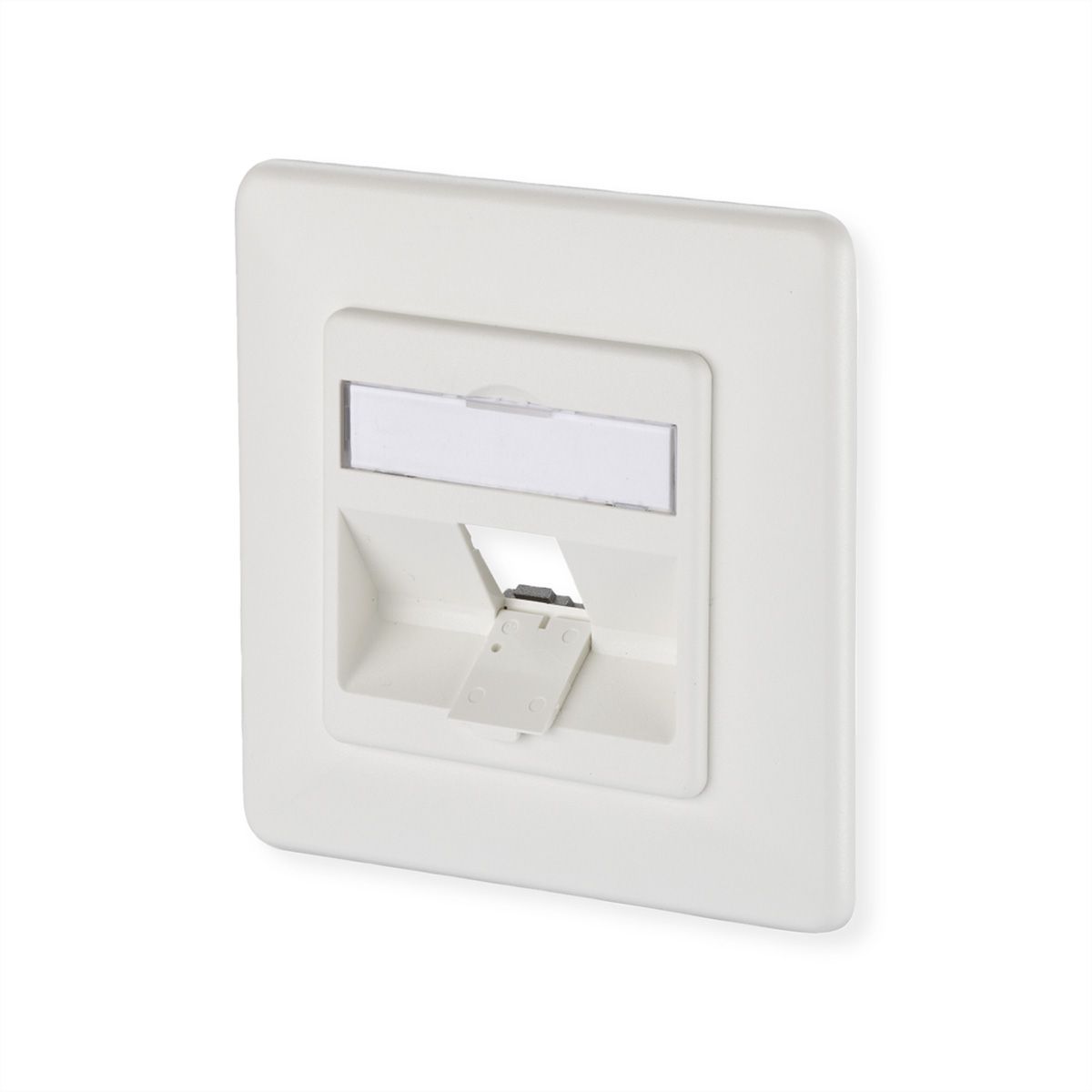 METZ CONNECT Modul Anschlussdose UP, 1 Port unbestückt reinweiß