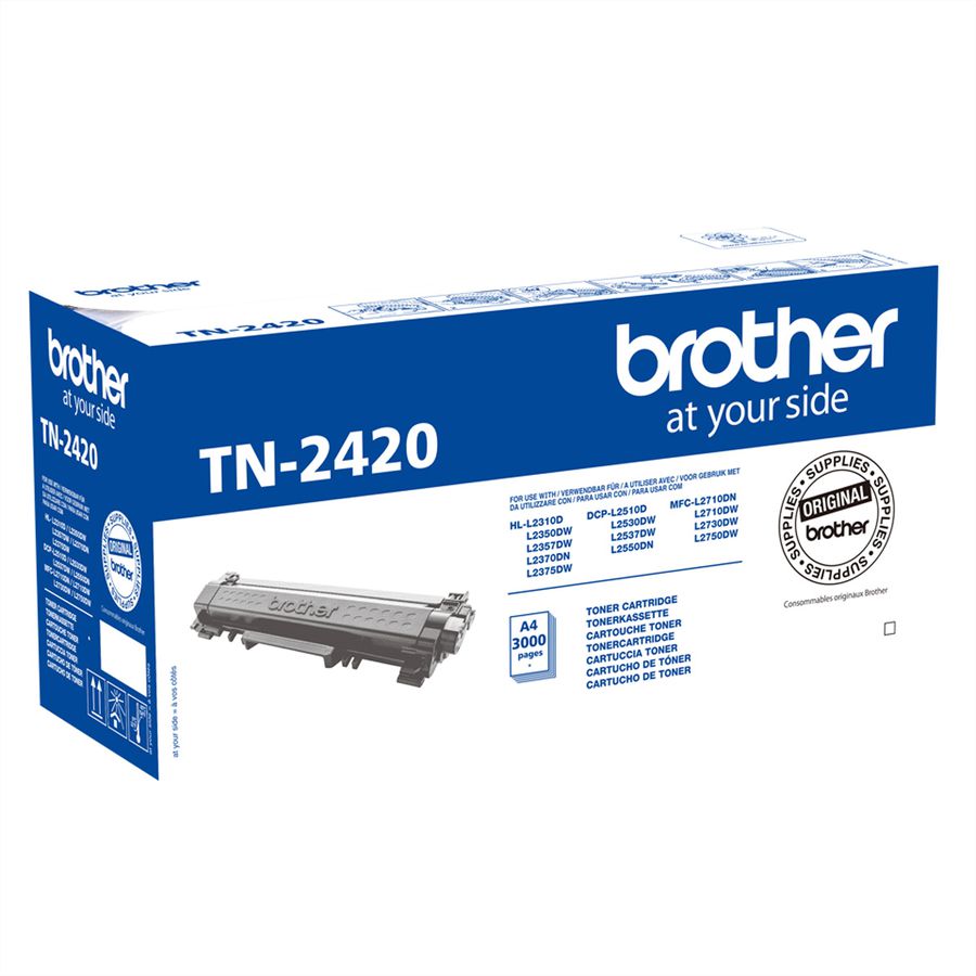 BROTHER Toner TN-2420, HL-L2310D, DCP-L2510D Toner schwarz, ca. 3.000 Seiten