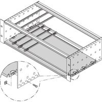 SCHROFF Montageplatte Standard - MONTAGEPLATTE 340T 63TE