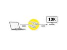 VALUE 10K HDMI Ultra High Speed Kabel, ST/ST, schwarz, 1 m