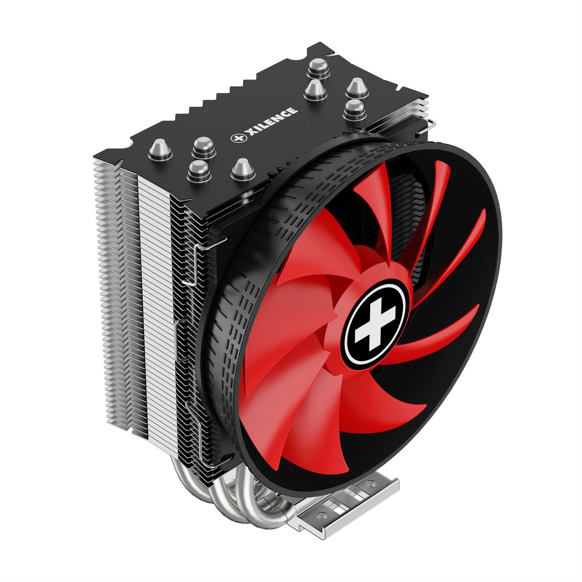 XILENCE XC049 CPU-Kühler, 120mm PWM FDB Lüfter, 150W TDP