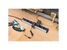 BACHMANN Handwerkerleiste 6x Schutzkontakt, 19-Zoll-Rack kompatibel, 2 m