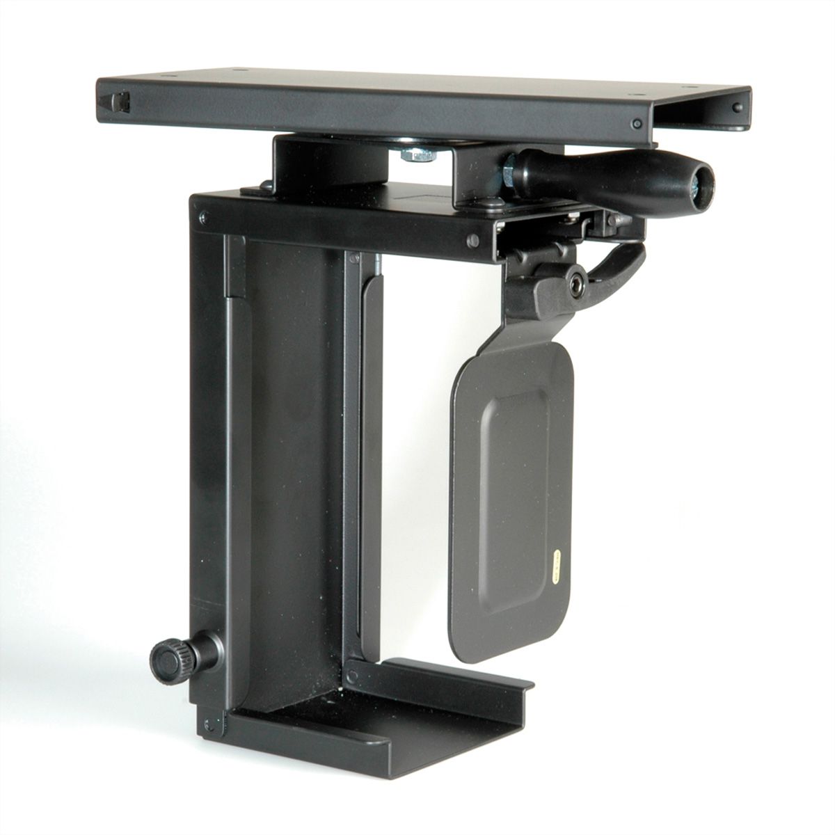 ROLINE Mini-PC-Halterung ausziehbar, drehbar, schwarz