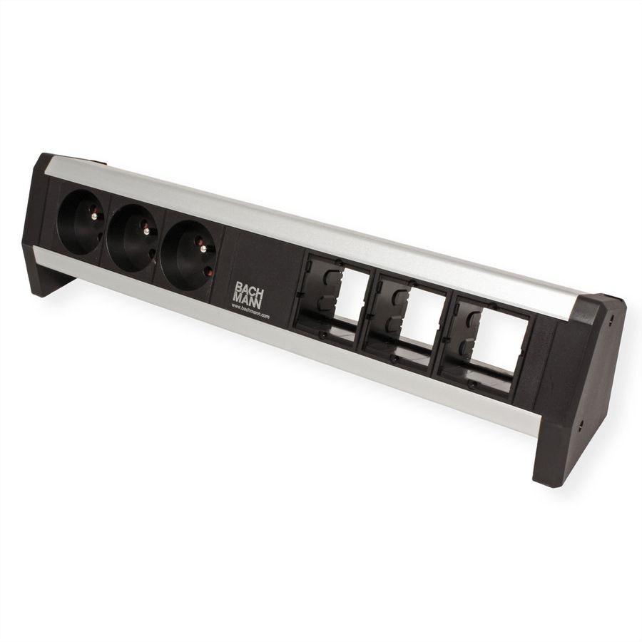BACHMANN DESK 3x Schutzkontakt UTE 3x ABD