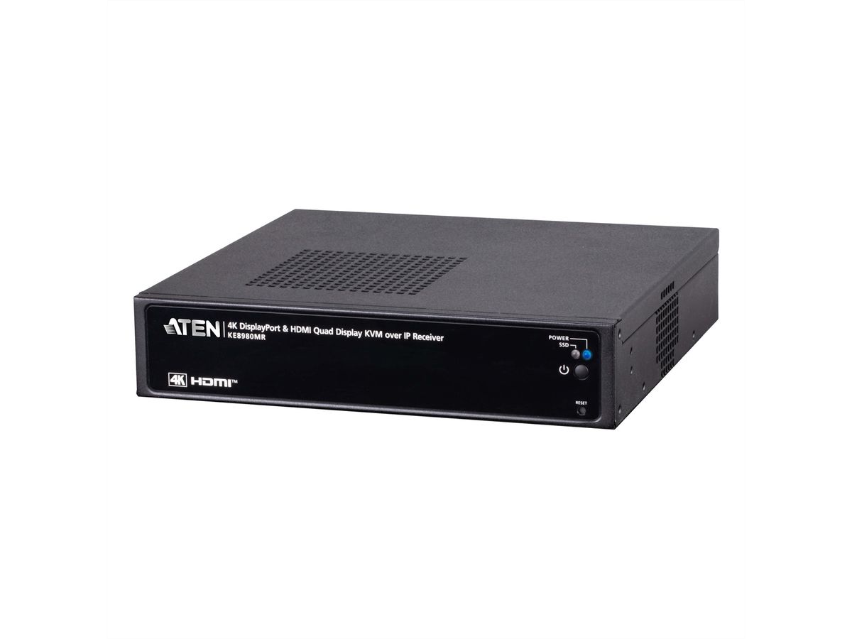 ATEN KE8980MR 4K USB HDMI DP Quad Display IP KVM Extender