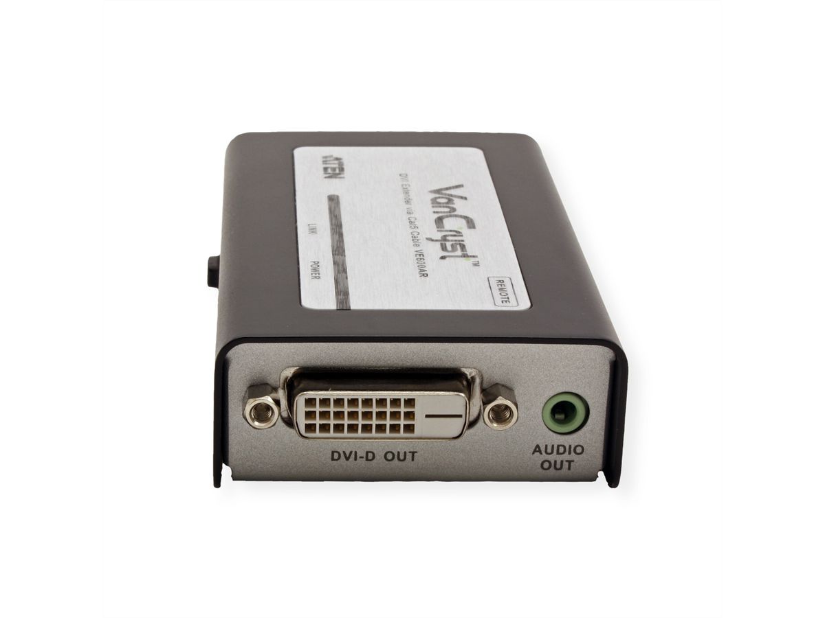 ATEN VE600A DVI Extender, Audio, Kat5e, 60m