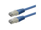 ROLINE Patchkabel Cat.6 (Class E), PoE, S/FTP (PiMF), blau, 5 m