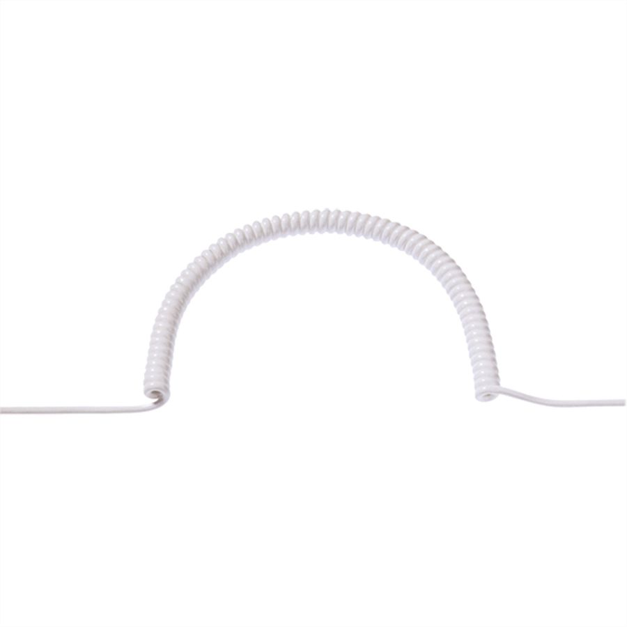 BACHMANN Wendelleitung 1m-4m,ws,0,2m gerade, CS-YMH11Y-J 5x1,5mm²  geschn.unverp.