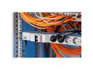 BACHMANN 19" Steckdosenleiste 6xSchutzkontakt 1x Leitungsschutzschalter, 2 m
