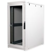 ROLINE 19-Zoll Serverschrank Pro 26 HE, 600x1000 BxT grau Plexiglas