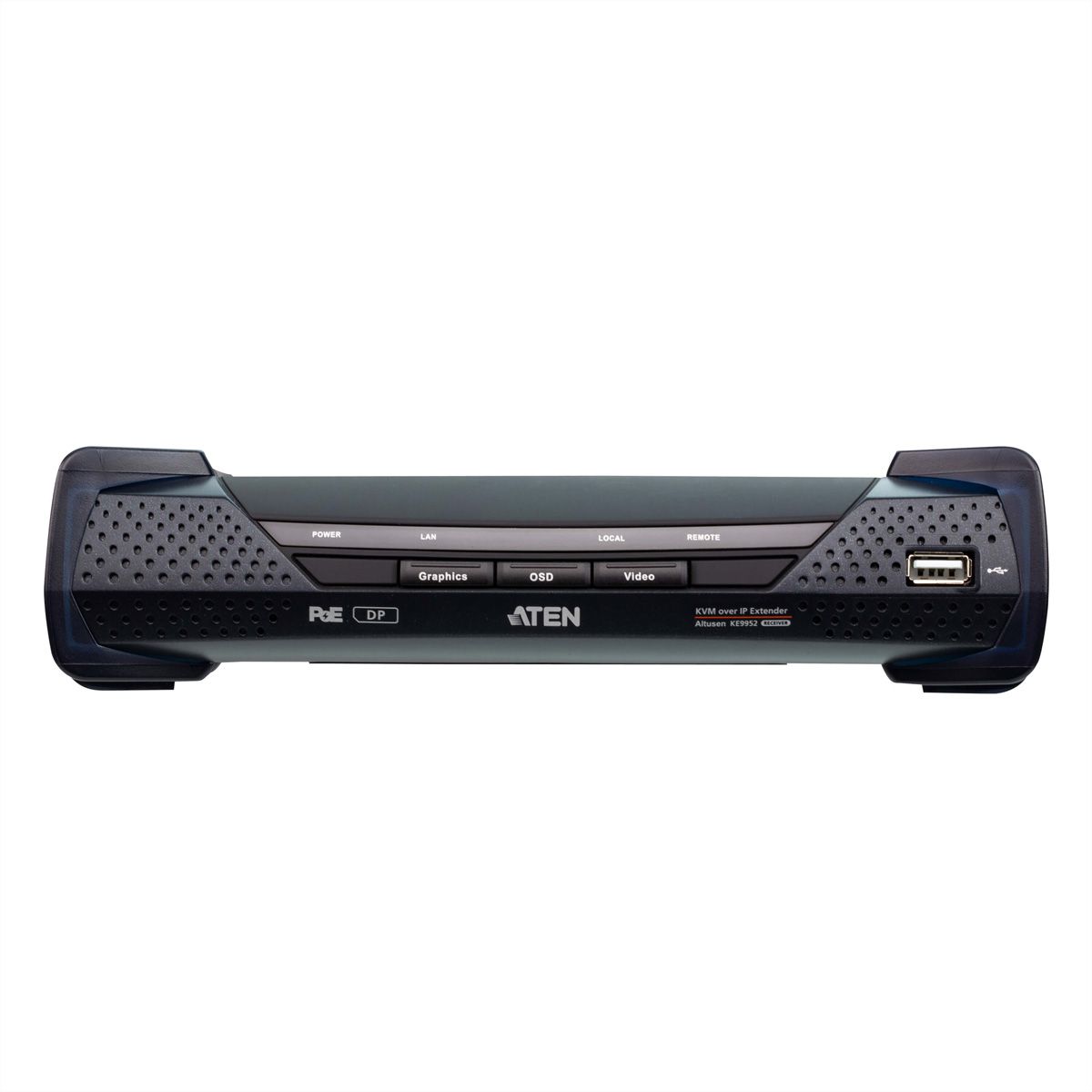 ATEN KE9952R 4K DP KVM over IP Extender mit PoE Receiver