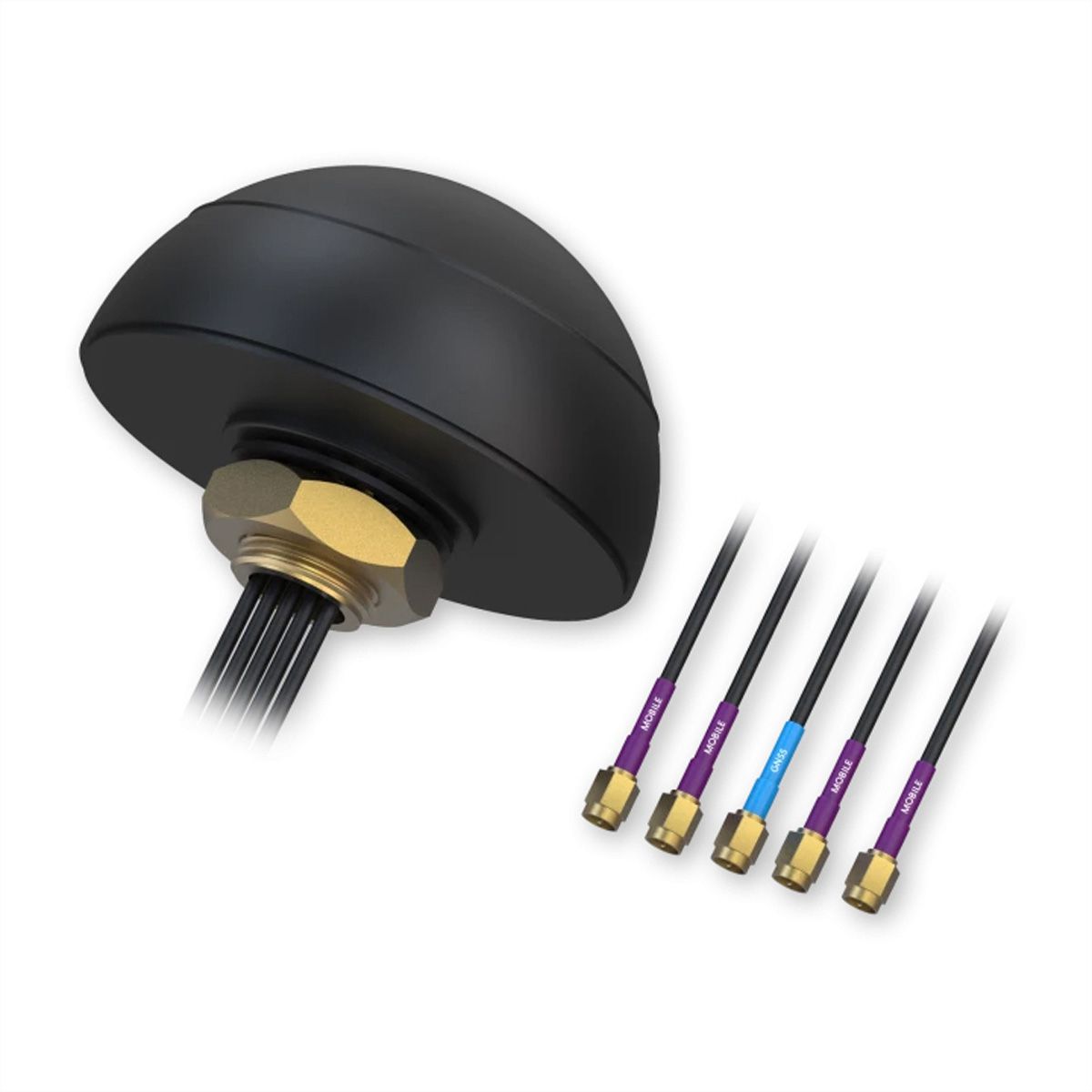 TELTONIKA PR1KCL28 Dach Antenne, COMBO QUAD MOBIL/GNSS SMA