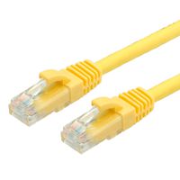 VALUE Patchkabel Cat.6 (Class E) UTP, LSOH, gelb, 1,5 m
