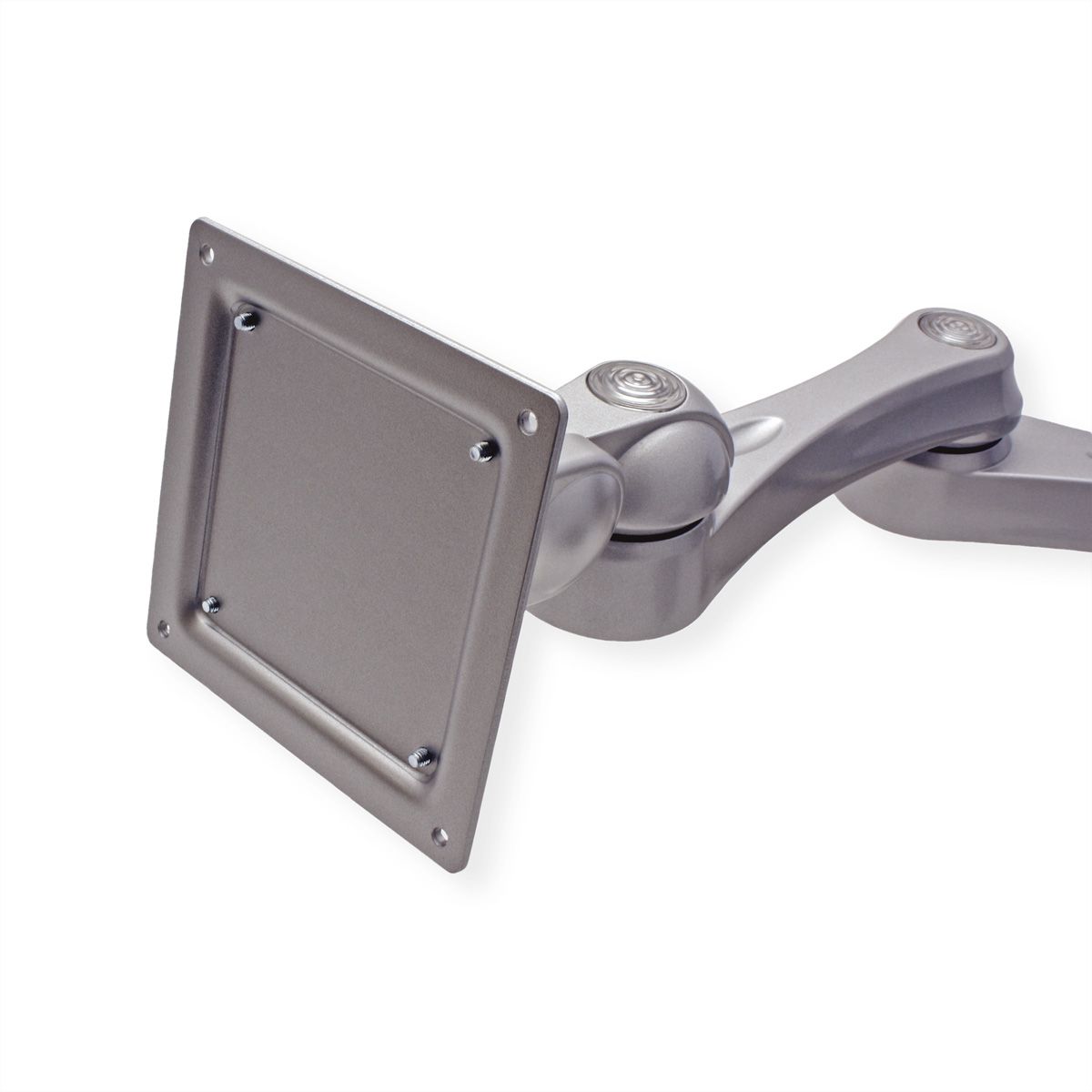 ROLINE LCD-Doppelarm Trägerstange, 4 Gelenke, Tischmontage, bis 16 kg