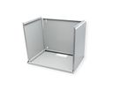 ROLINE 19-Zoll Wandgehäuse Basic 9 HE, 540x400 BxT Bausatz grau