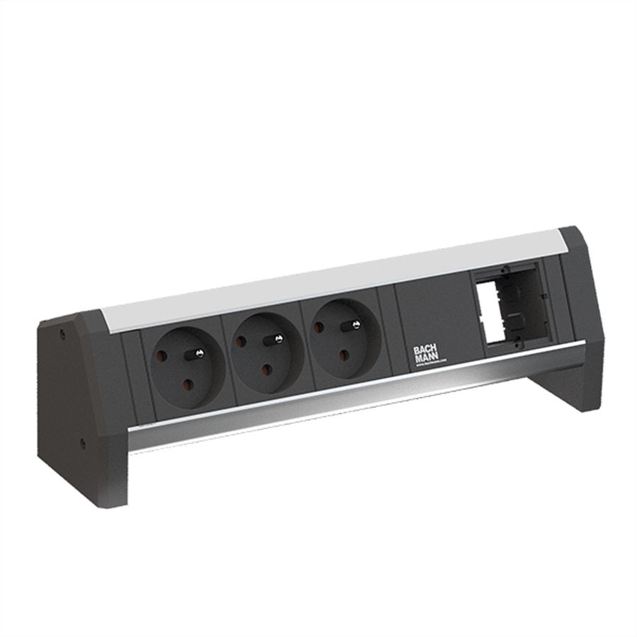 BACHMANN DESK 3xUTE 1xCM Strom 1,0m GST18