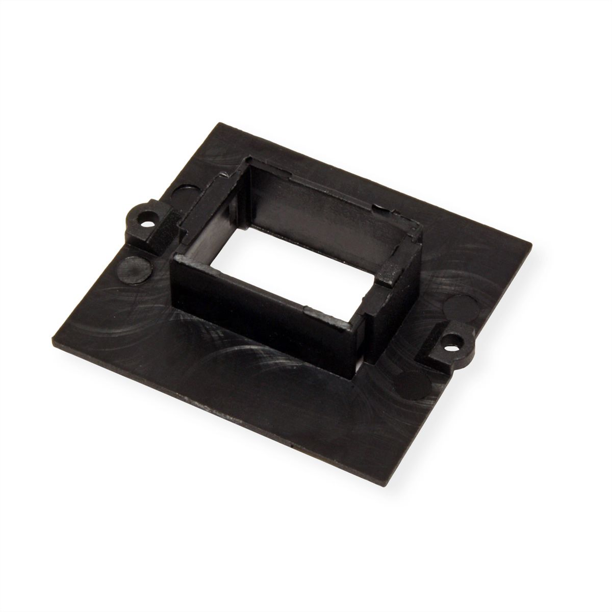 BACHMANN Custom Modul Rahmen 1x Keystone, schwarz