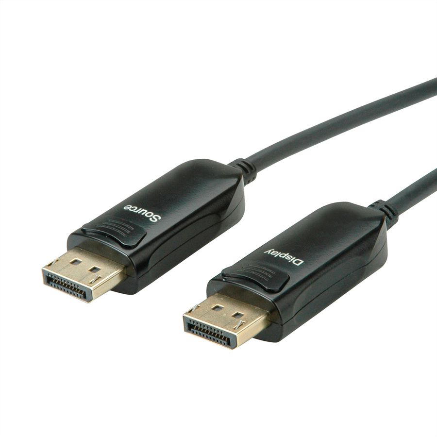 ROLINE DisplayPort v1.4 Kabel (AOC), ST/ST, 15 m