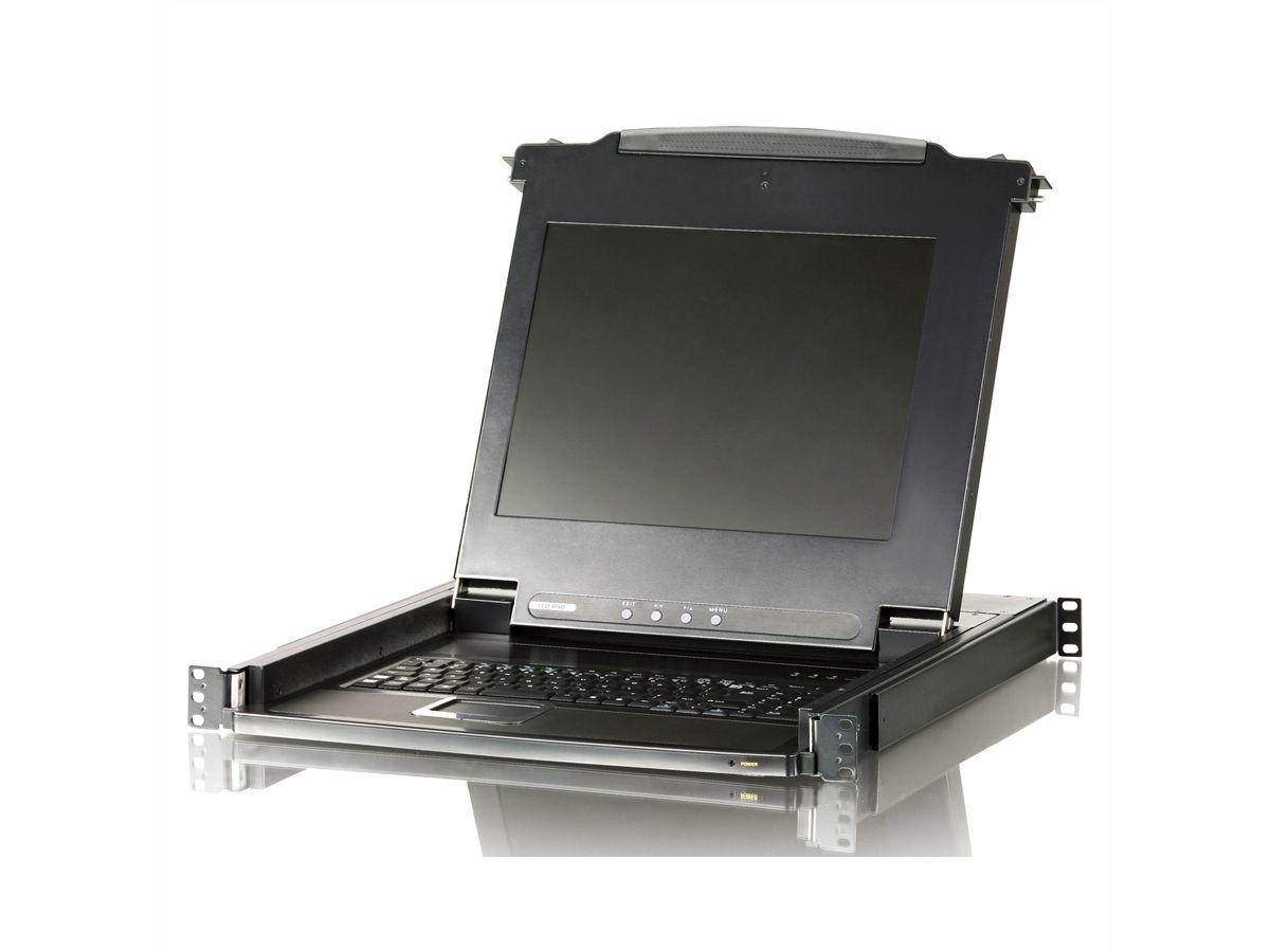 ATEN CL1000M KVM-Konsole, 43cm LCD, VGA, PS/2, FR-Layout