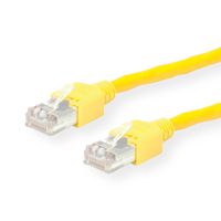 KERPEN Patchkabel Cat.5e (Class D) SF/U, MegaLine D1-20, gekreuzt, gelb, 0,5 m