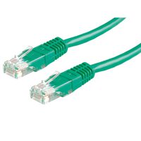 VALUE Patchkabel Cat.6 (Class E) UTP, grün, 0,5 m