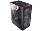 ANTEC AX26 RGB Elite PC Gehäuse Midi Tower Gaming ATX, schwarz