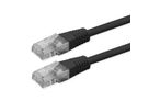 ROLINE Patchkabel Cat.6 (Class E), UTP, PoE, schwarz, 5 m