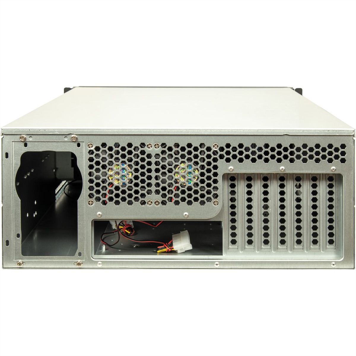 19" Servergehäuse 4U-4129L, 4HE, lange Version, schwarz