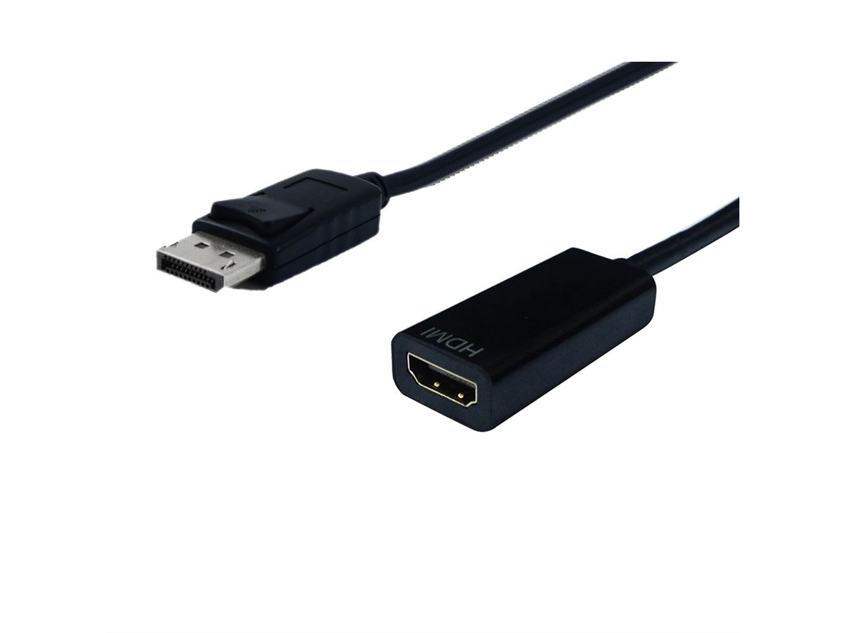 STANDARD DisplayPort-HDMI Adapter, v1.2, DP Stecker-HDMI Buchse