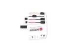 Skross MUV USB A/C 45PD Reiseadapter mit USB-C Kabel, Weltweit